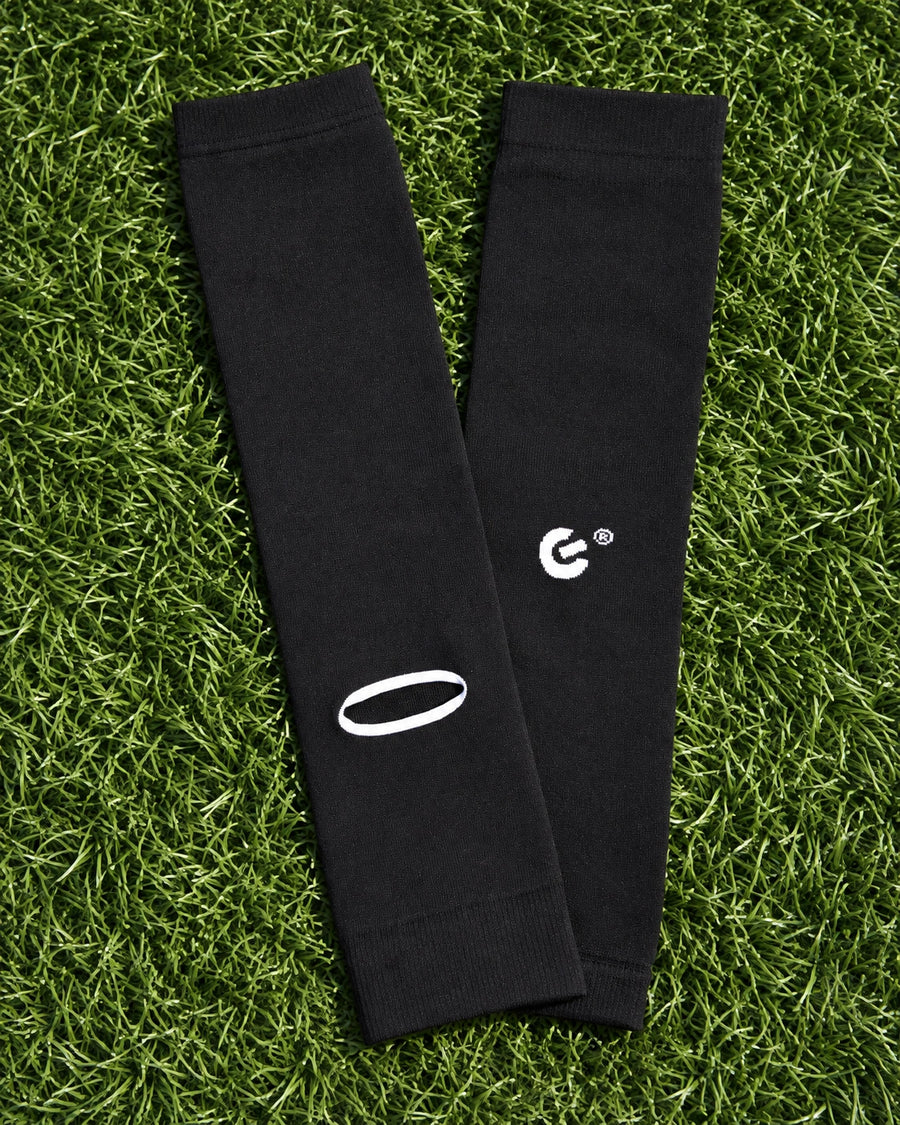 PX VENT black sock sleeves on grass