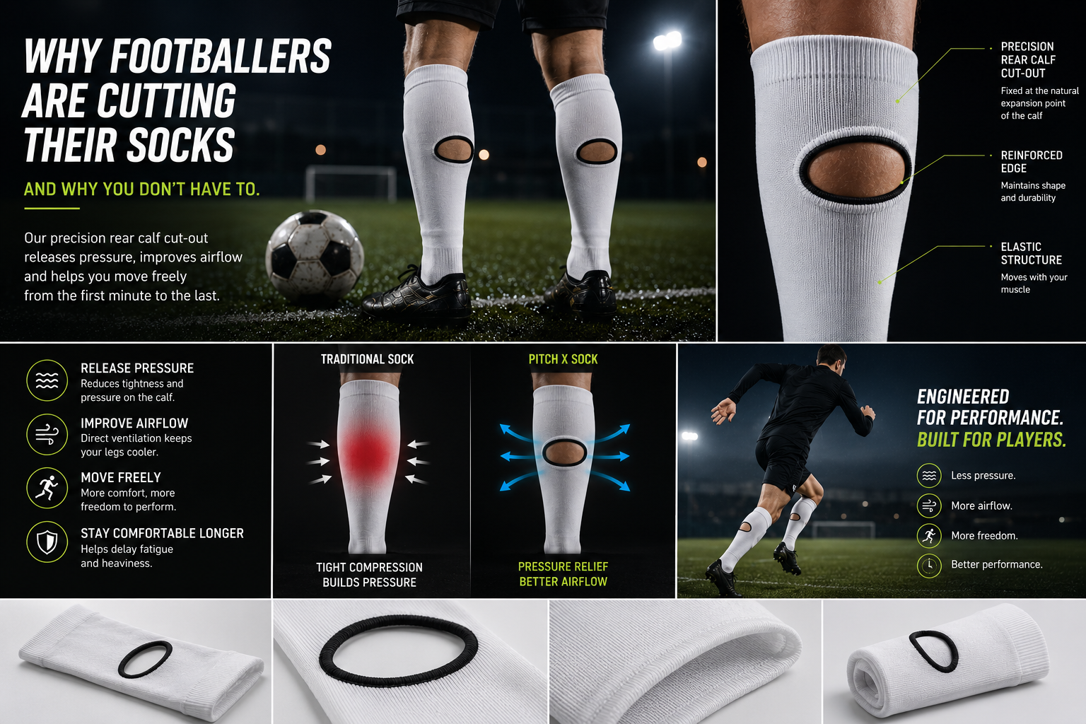 Why Footballers Are Cutting Their Socks — And Why You Don’t Have To