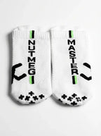 Nutmeg Master grip socks with PX logo detail
