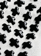 Close-up of PX GRIP 75-dot sole grip layout