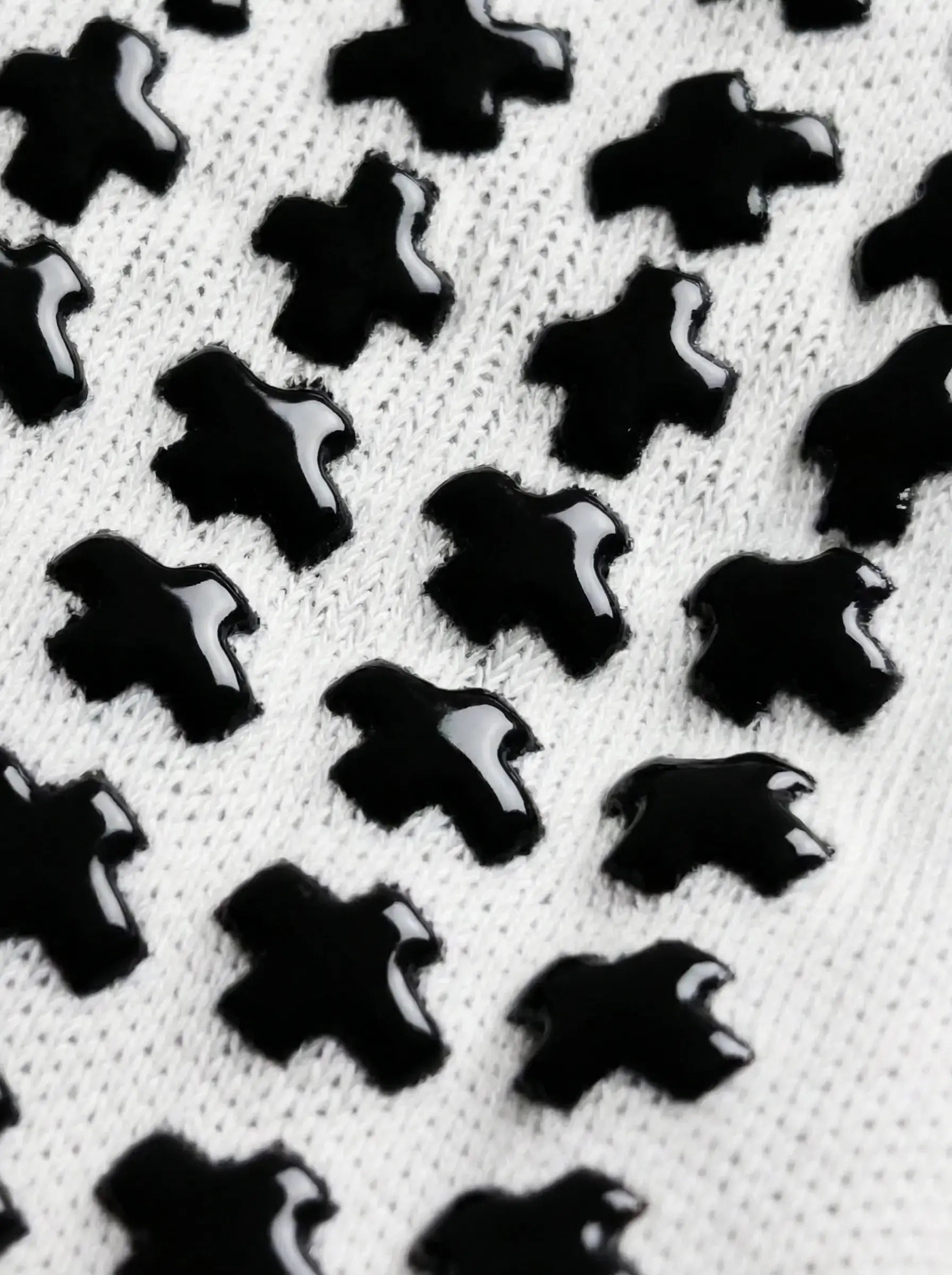 Close-up of PX GRIP 75-dot sole grip layout