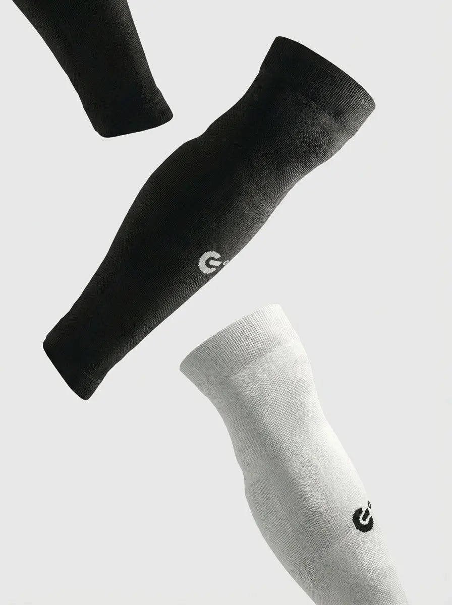 Black and white PX VENT football sock sleeves