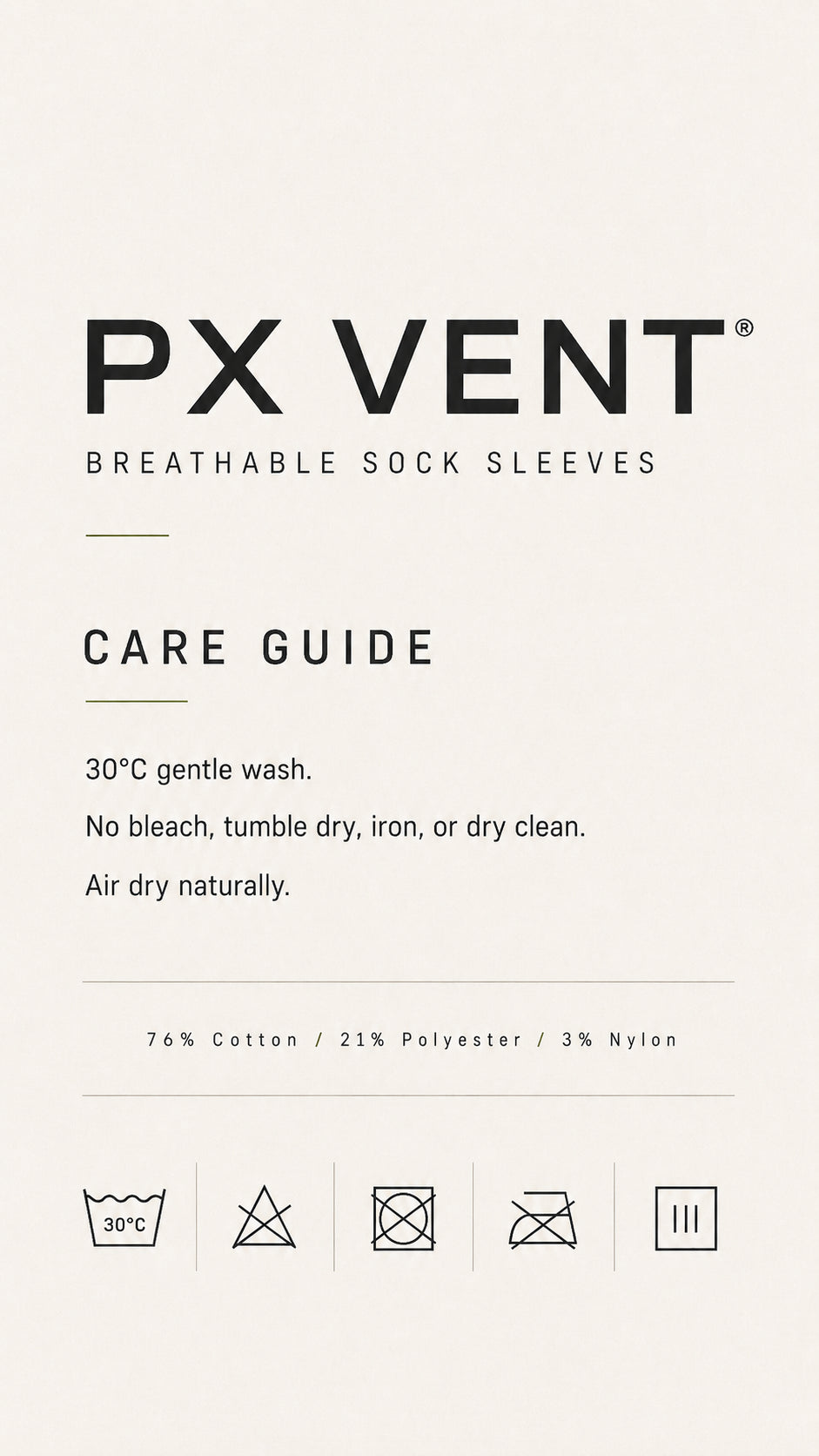 PX VENT CARE GUIDE